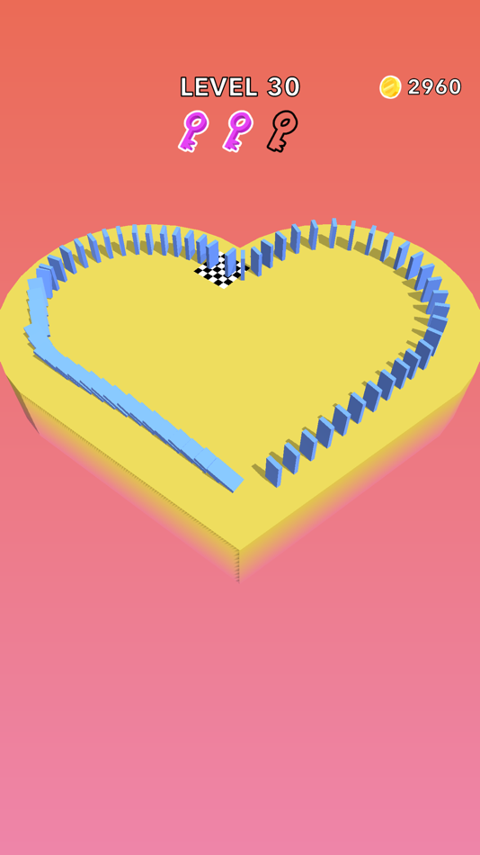 #3. Domino Line! (iOS) 由: Gamincat, Inc.