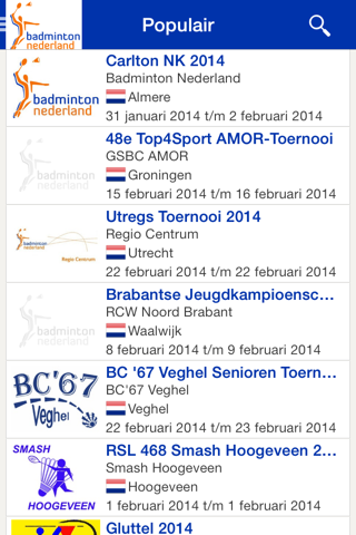 Badminton Nederland screenshot 3