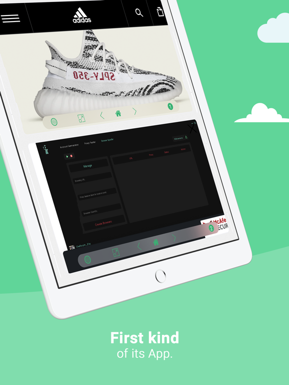 Browserd V1 iPad screenshot 5 - Utilities app