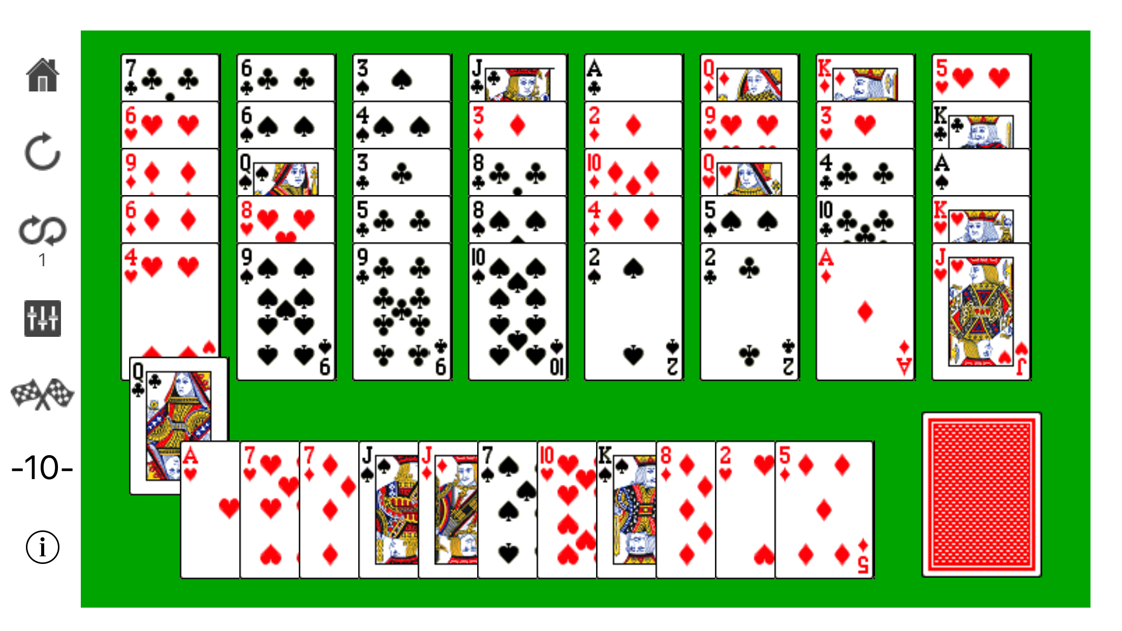 Forty Twelve Solitaire