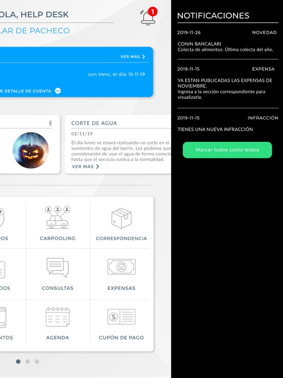 Talar de Pacheco iPad screenshot