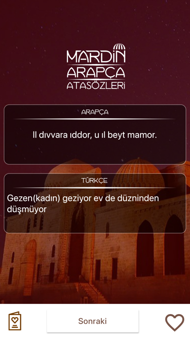 Screenshot #2 pour Mardin Arapça Atasözleri