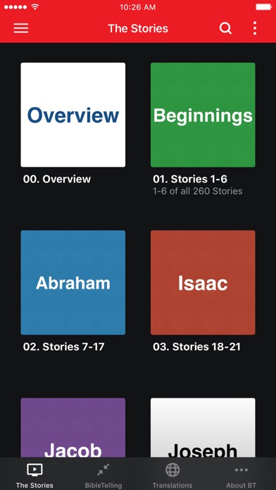 Bible Telling Screenshot
