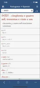 Ultralingua Spanish-Portuguese screenshot #3 for iPhone