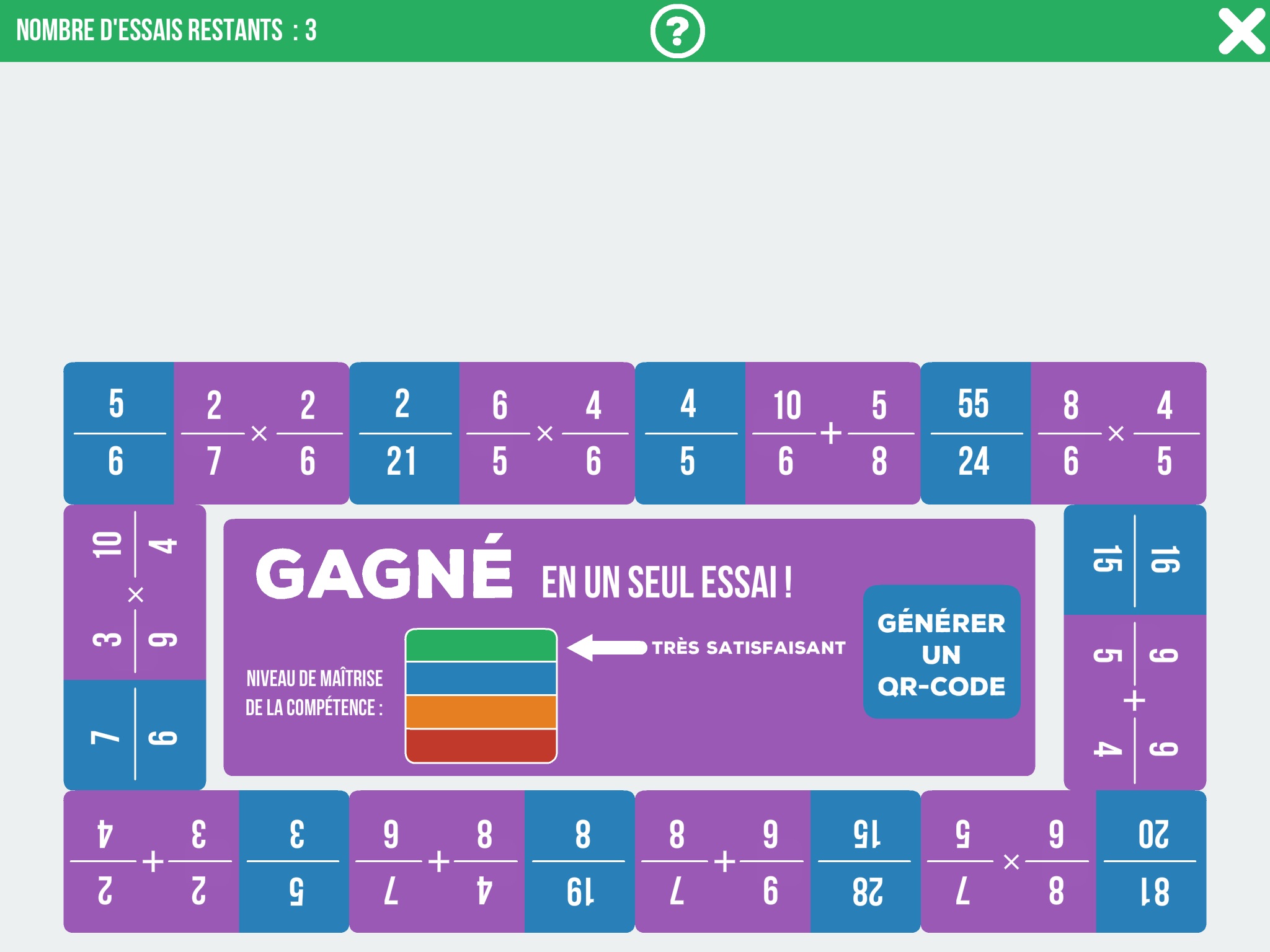 domino Fractions screenshot 3