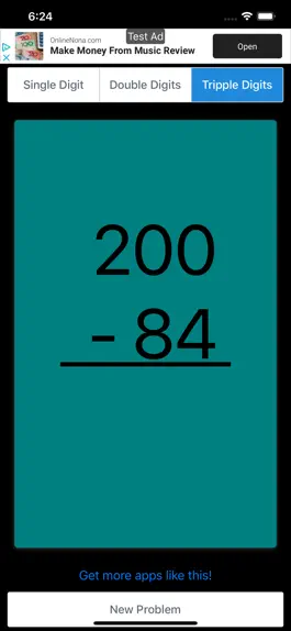 Game screenshot Subtraction Math Flashcards hack