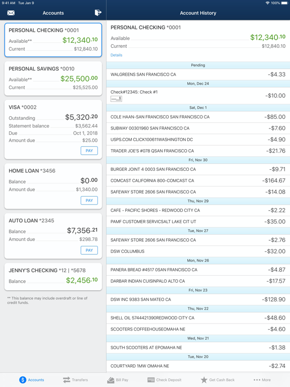 Screenshot #5 pour First Atlantic Mobile Banking