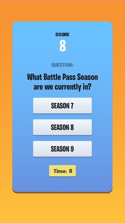 Quiz for Fortnite!