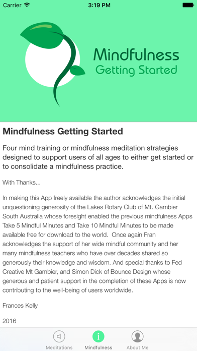 How to cancel & delete Mindfulness Getting Started from iphone & ipad 3