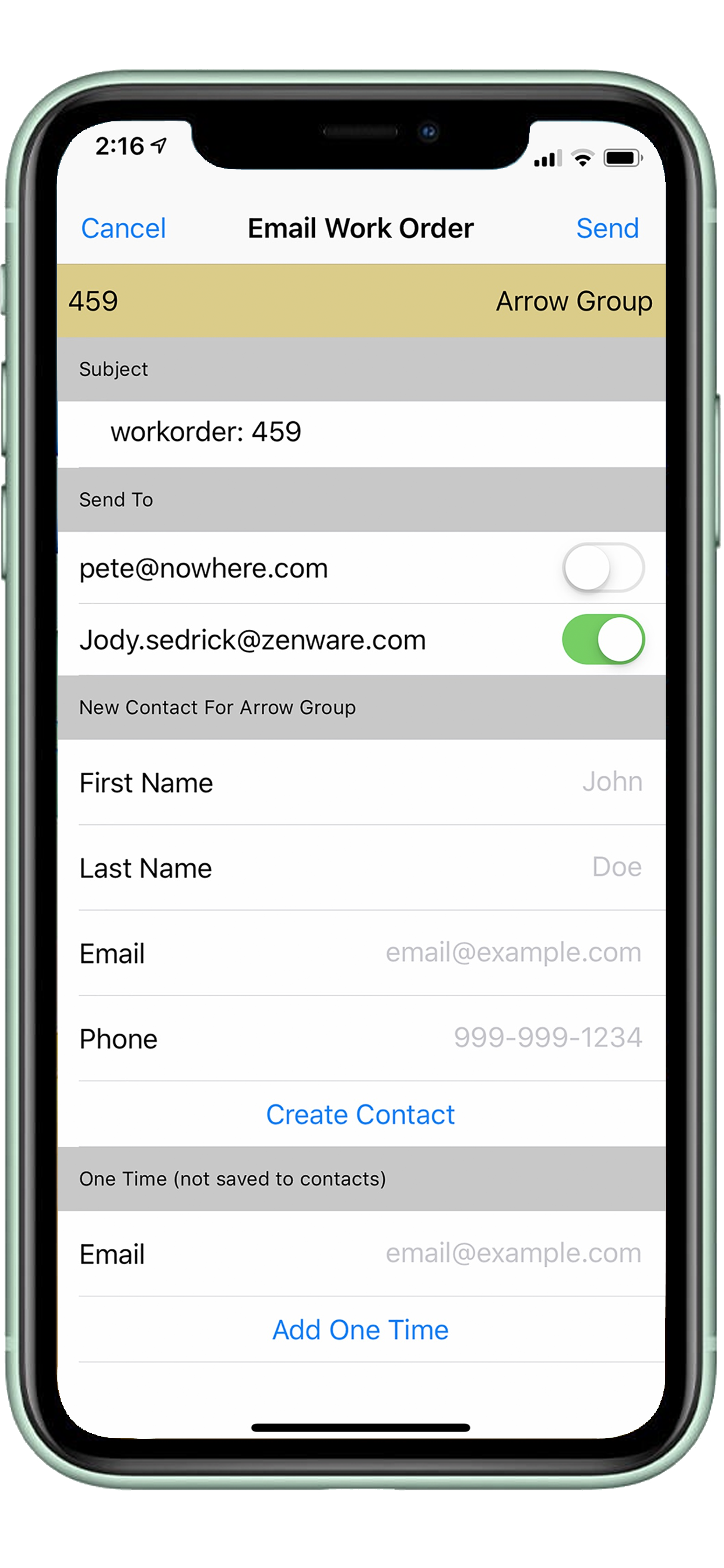 RoadFS: Field Service App