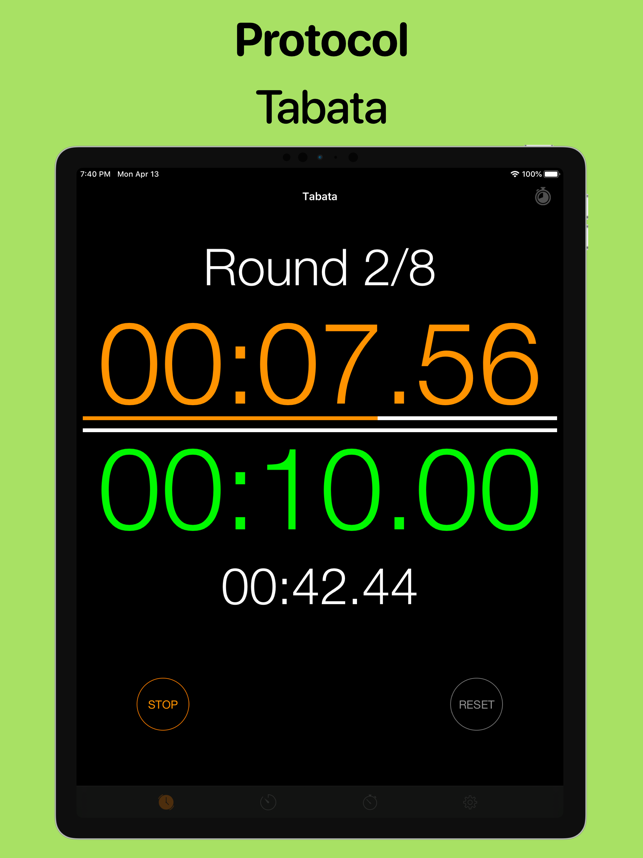 ‎Workout Timer - HIIT Tabata Screenshot