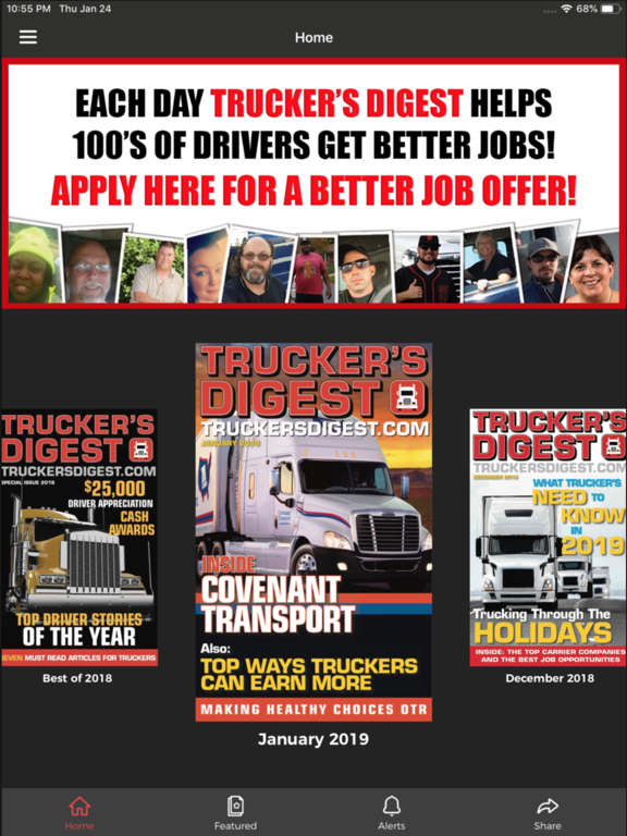 Screenshot #4 pour Trucker's Digest