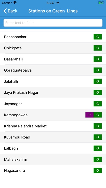 Bangalore Metro Route Planner screenshot-8