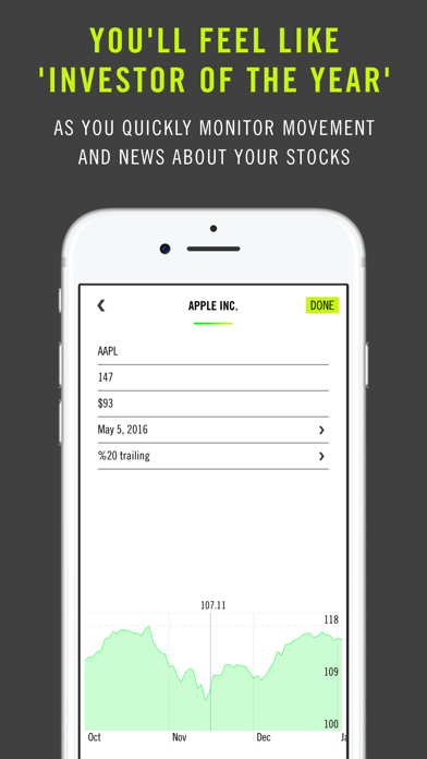 Stock Market Tracker & Alerts Screenshot