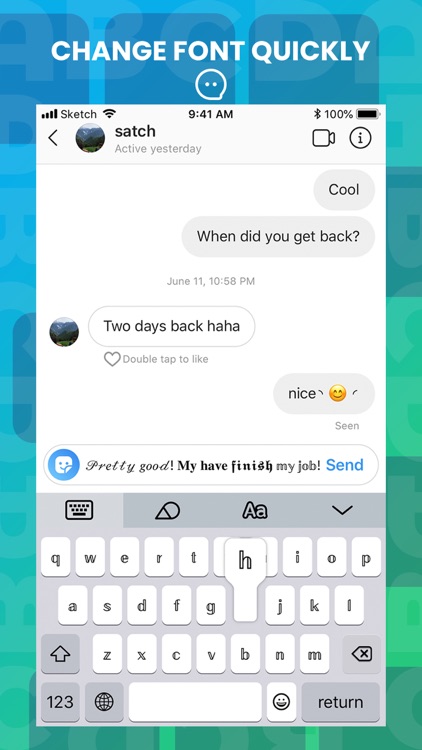 Fonts Keyboard Font Changer screenshot-4