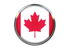 Canada Flag Stickers consists of 48 stickers