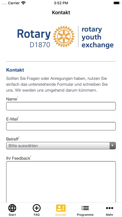 Rotary Jugenddienst D1870 screenshot-3
