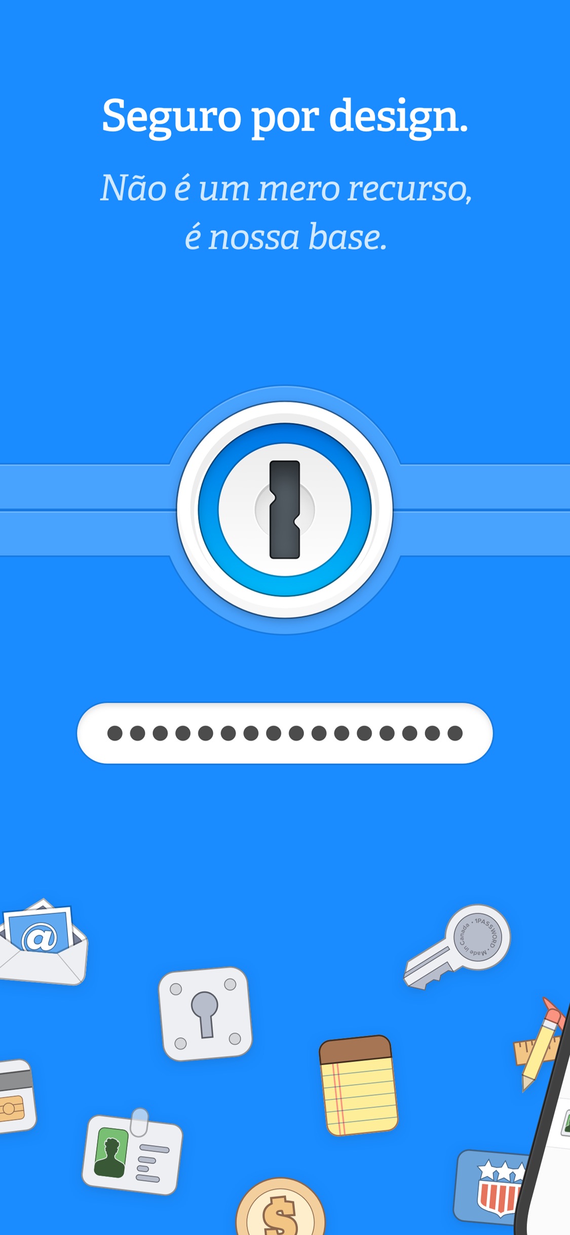 Screenshot do app 1Password - Password Manager