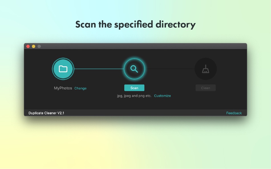#1. Duplicate Cleaner (macOS) Podle: Zhi Yong Yang