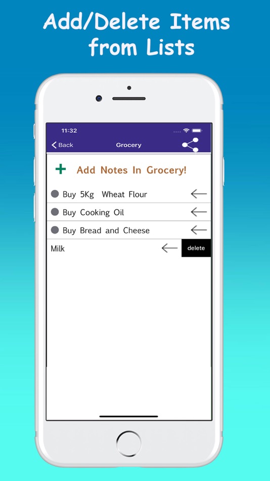 #5. Todo-NoteList (iOS) By: SHREEJI WEB TECHNOLOGIES PRIVATE LIMITED