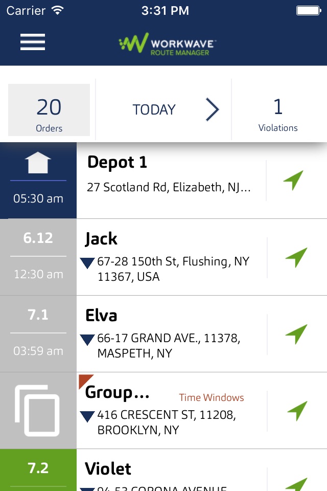 WorkWave Route Manager screenshot 2