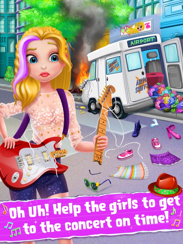 Rockstar Girls Adventure Game screenshot 8