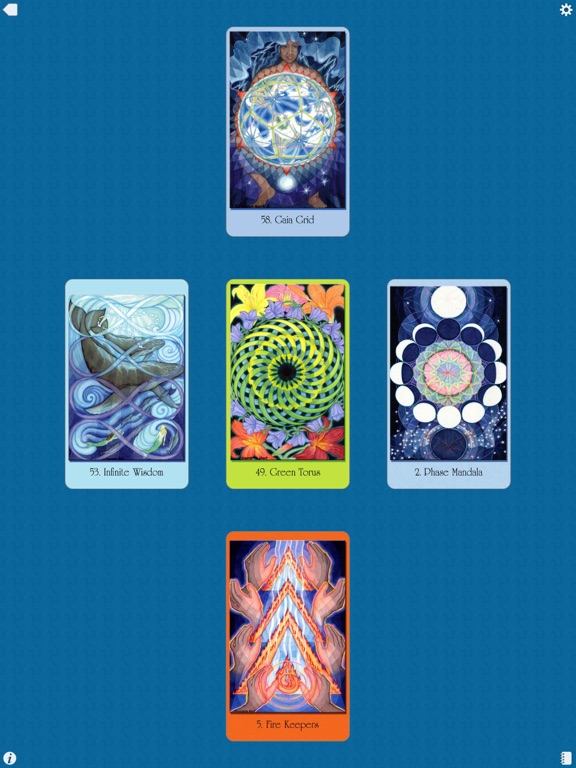 Screenshot #5 for Sacred Geometry Cards