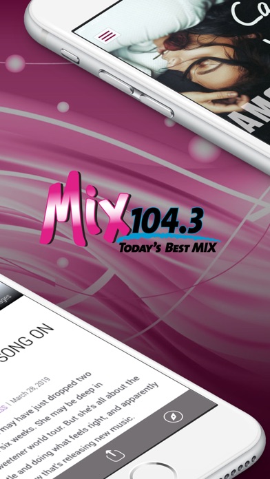 Mix 104.3 (KMXY) Screenshot