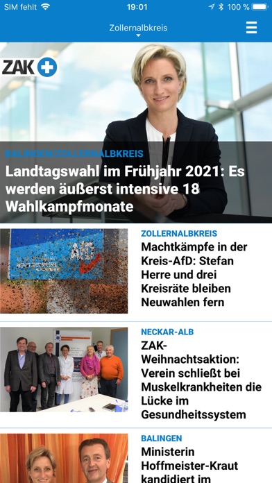 Zollern-Alb-Kurier News Screenshot
