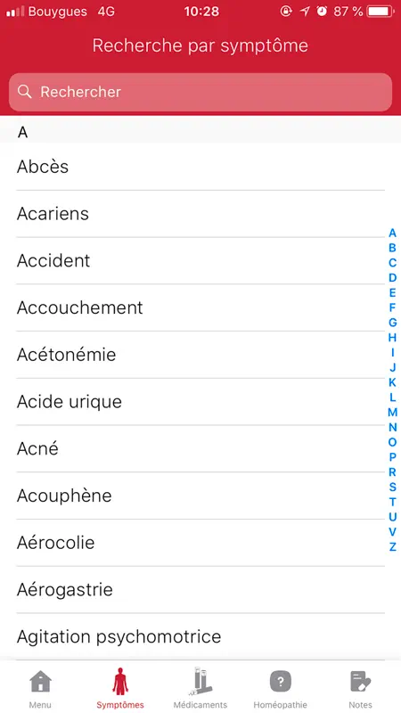 L’Homéopathie de A à Z screenshot 4 of 7