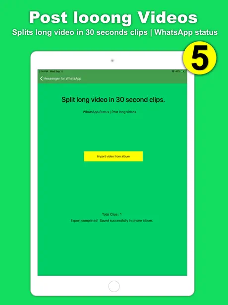 Messenger for Web ++