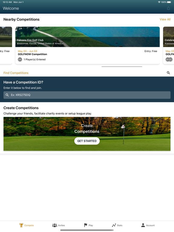 Screenshot #5 pour GolfNow Compete