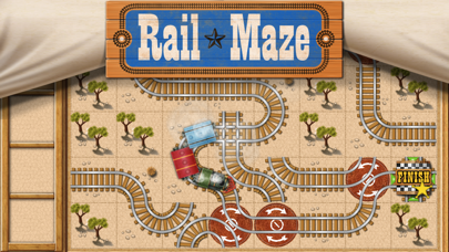Screenshot #1 pour Rail Maze : Train Puzzler