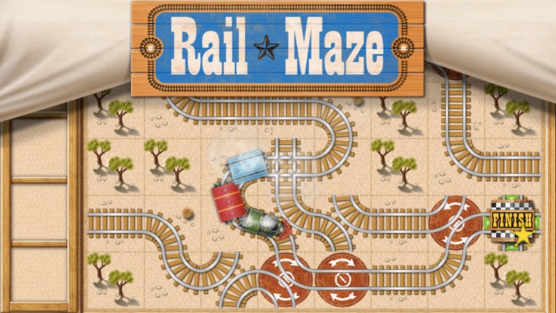 Rail Maze : Train Puzzler screenshot 1
