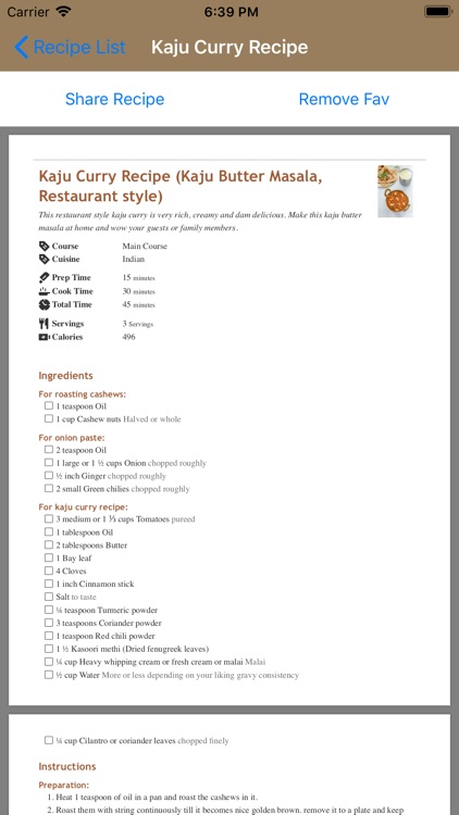 Curry(Gravy Dishes) Recipes screenshot-6