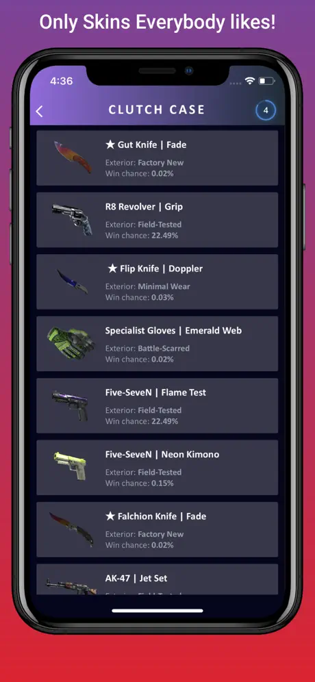 DailySkins: Cases & Skins