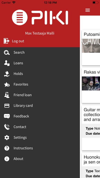 PIKI-mobiilikirjasto screenshot-6