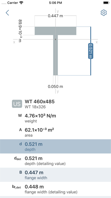 Cross Sections Screenshot