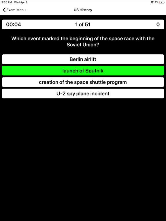 Test Prep 2020 iPad screenshot