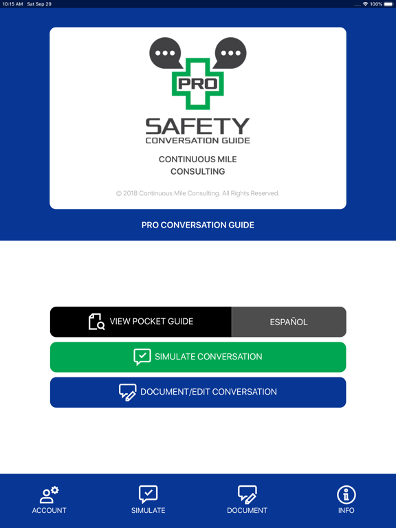 Screenshot #4 pour Safety Conversation Guide Pro