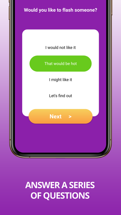 Kink Match - Sexy Quiz Game screenshot 4