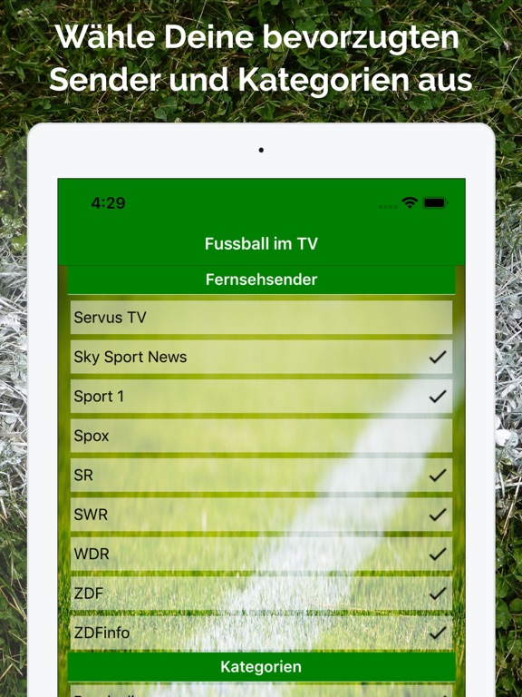Screenshot #6 pour Fussball im TV live