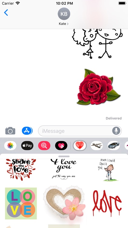 Romantic Emoticons Stickers screenshot-4