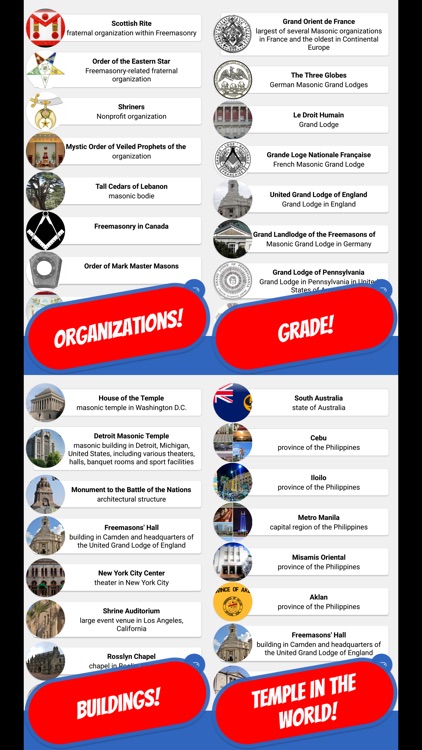 FREEMASONRY & RITUAL Quiz screenshot-3