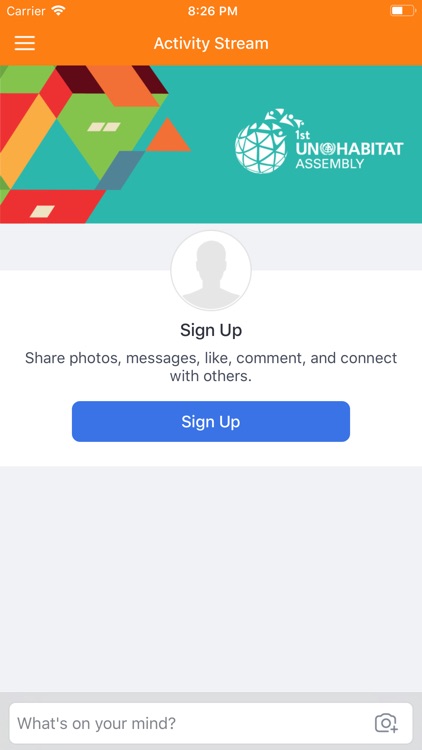 UN-HABITAT 1st Assembly