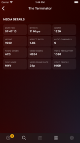 Plex Dash screenshot