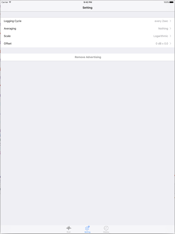 Screenshot #6 pour Noise Spectrum Logger