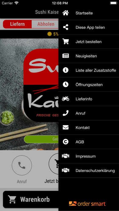Screenshot #2 pour Sushi Kaiser Düsseldorf