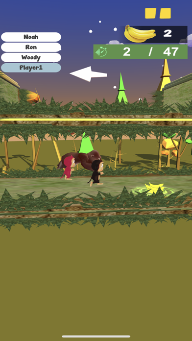 Screenshot #1 pour Jungle Rush - Run & Jump Game