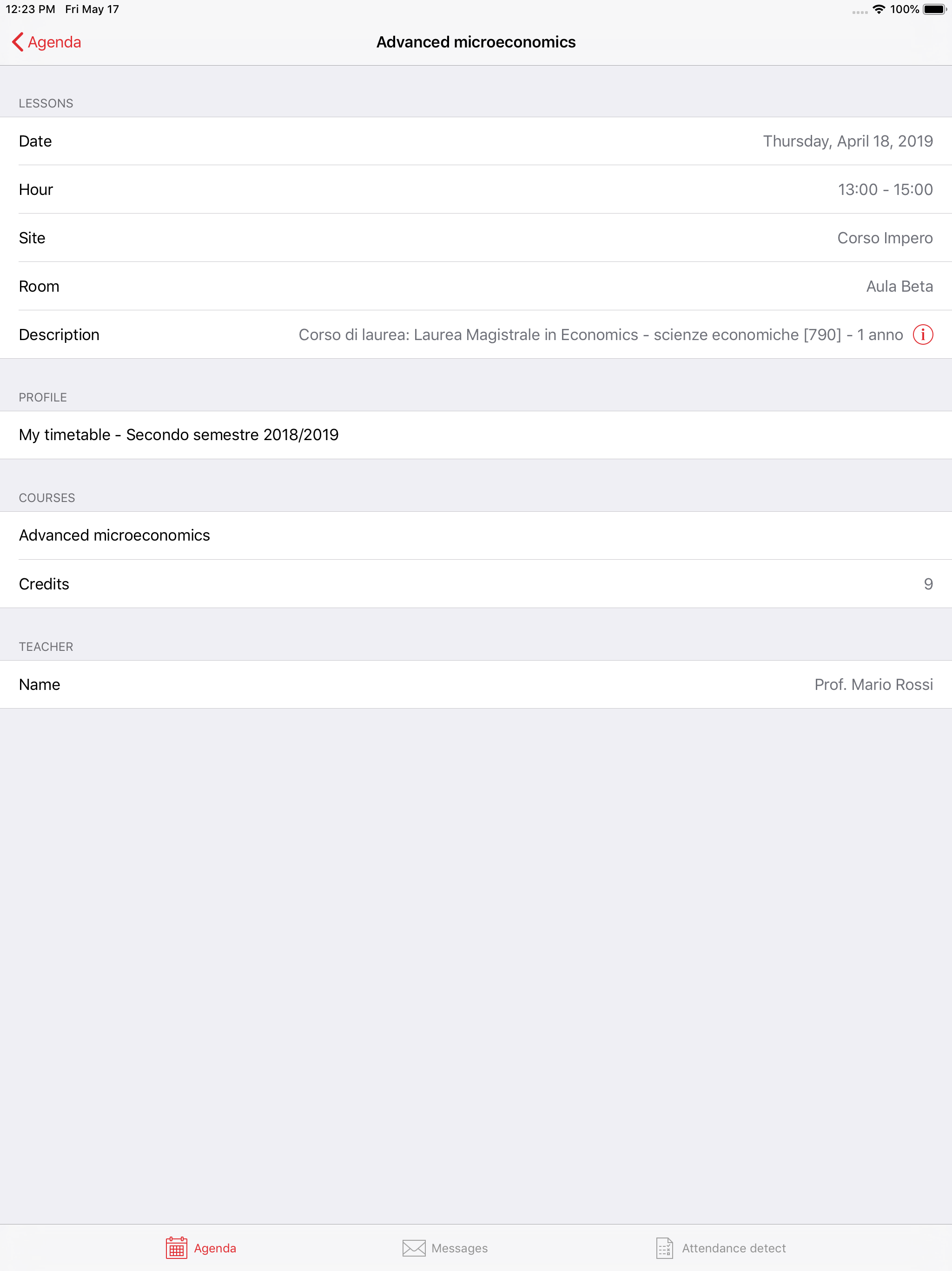 MyEasyApp DiSTABiF screenshot 5